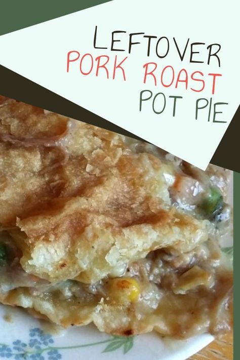 I love to make a big pork roast because I can use it leftover in a bunch of ways. One of my favorites is this leftover pork roast pot pie. This easy pulled pork recipe with pie crust with leftover pork roast is a crowd pleaser for sure. Even Nancy Fuller will like these farmhouse rules for homemade food. #pork #leftovers #easydinnerideas Roast Pot Pie, Pork Pot Pie Recipe, Recipe With Pie Crust, Leftover Pork Roast Recipes, Leftover Pork Loin Recipes, Leftover Pork Recipes, Pork Pie Recipe, Leftover Pork Roast, Pulled Pork Leftover Recipes