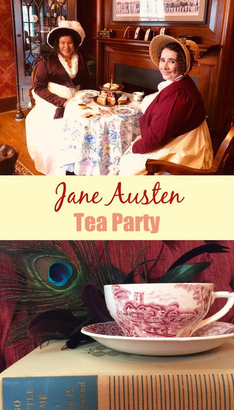 Pride And Prejudice Cocktail, Jane Austen Tea Party Ideas, Regency Party Decor, Regency Party Ideas, Jane Austen Themed Party, Pride And Prejudice Tea Party, Jane Austen Party Ideas, Pride And Prejudice Party, Jane Austen Party