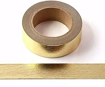 Gold Washi Tape, Gold Tape, Washi Tape Ideas, Gold Spray Paint, Gold Spray, Gold Sign, Decorative Tape, Tape Crafts, Framed Tv