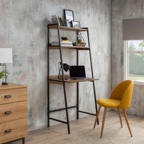 Fulton Furniture Collection | Dunelm Ladder Desk, Ladder Design, Desks For Small Spaces, Large Sideboard, Boys Bedroom, Small Room Bedroom, Office Furniture Desk, Office Storage, Office Bedroom