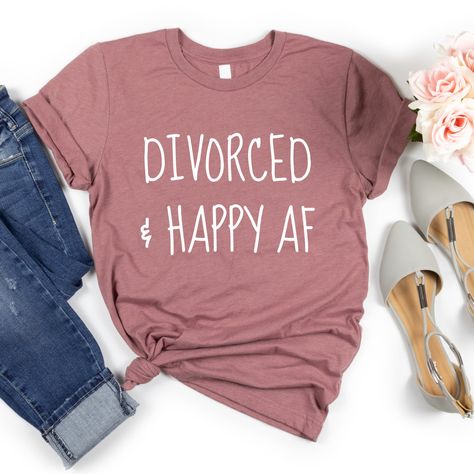 Girlfriends Guide To Divorce, Divorce Celebration, Divorce Gift, Cuban Shirts, Diy Shirt, Star Shirt, Cute Tshirts, Charlotte Nc, Graphic Shirts