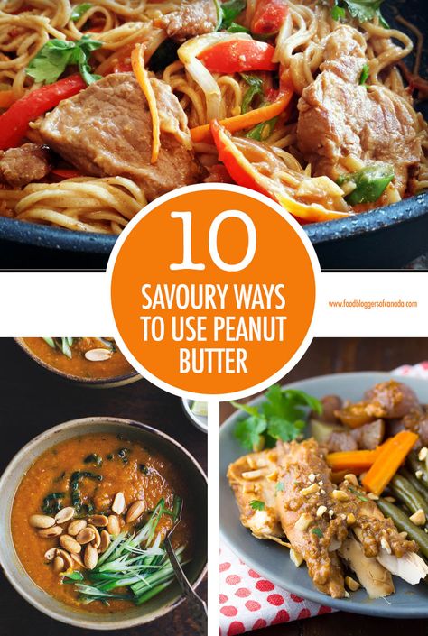 10 Savoury Peanut Butter Recipes Peanut Butter Recipes Savory, Recipe To Use Up Milk, Peanut Butter Food, Peanut Butter Sandwiches, Peanut Butter Snacks, Healthy Mummy, Savory Dinner, Peanut Butter Sandwich, Butter Recipes