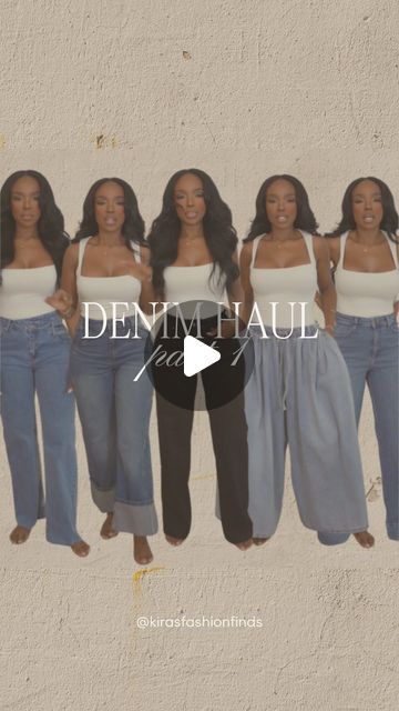 Shakirah A Abboud on Instagram: "5 pairs of denim from Amazon 😳👀 SO GOOD! 

1. All black | comes in 3 different lengths 
2. Asymmetrical 😍
3. Ultra Wide Leg | Boho Mami 
4. My FAVES | comes in 3 different lengths 
5. Cuffed 👌🏽

All of them come in different washes. Click to find the wash that works for you! 1-4 all have stretch! 5 is true to size! 

✨ Comment “KFF57” to get everything in this video (bodysuit linked too)
✨ Type this link in your browser:  https://amzlink.to/az050XQ5k8HEk
✨ If you did this and still can’t see it- join my broadcast channel: outfit links

Sizing: I’m a small top, 6 bottom, medium in outerwear. 5’4 140lbs 

➡️ comment 🔥 if you’re feeling the fit 
➡️ save this post to refer back to when styling 
➡️ share to a friend 

Follow @kirasfashionfinds for amazon o Outfit Links, Ultra Wide, Small Tops, All Black, Wide Leg, Black, All Blacks