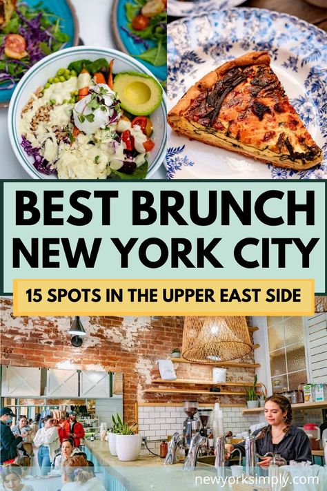 Best Food Nyc, Cheap Eats Nyc, Brunch New York, Food In New York City, Bagels Nyc, Best Food In Nyc, Best Pizza In Nyc, Food In New York, Nyc Upper East Side