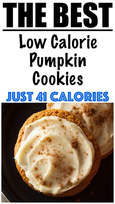 Ww Pumpkin Cookies, Low Cal Pumpkin Muffins, Low Sugar Pumpkin Recipes, Low Fat Pumpkin Desserts, Ww Pumpkin Recipes, Low Calorie Pumpkin Desserts, Cookies Low Calorie, Healthy Pumpkin Cookies, Pumpkin Foods