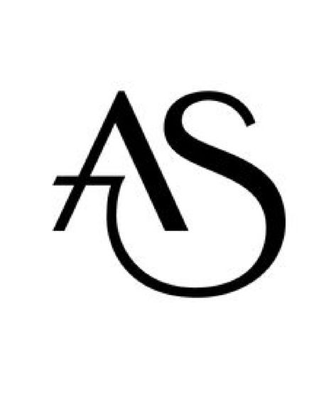 A S Monogram Logo, A And S Monogram, A S Monogram, As Monogram, Monogram Tattoo, Alphabet Tattoo Designs, Initials Logo Design, S Logo Design, S Alphabet