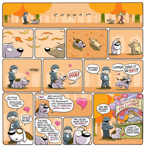 #copper #fall Kazu Kibuishi, Alternative Comics, Web Comics, Red Balloon, Copper, Comics, Feelings