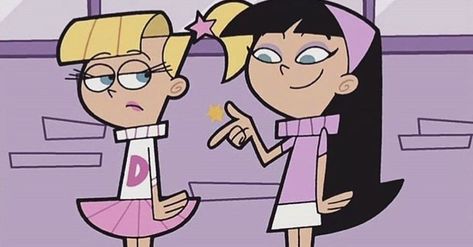 Iconic Duos Cartoon Costume, Trixie Tang And Veronica Costume, Fairly Off Parents Costume, Trixie And Veronica Costume, Trixie And Veronica, Iconic Duos Cartoon, Iconic Duos Best Friends Cartoon, Famous Cartoon Duos, Fairly Odd Parents Costume