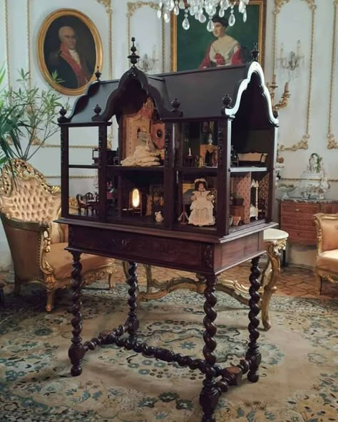 Witches Cottage, Victorian Crafts, Victorian Toys, House Restoration, Diy Doll Miniatures, Victorian Dollhouse, Victorian Cottage, Toy House, Magic Forest