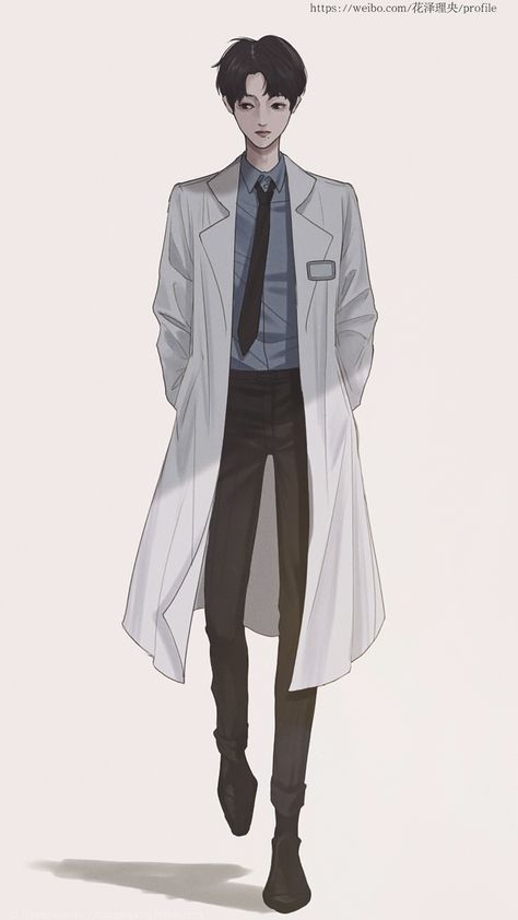 Anime Doctor Drawing, Anime Doctor, Medical Artwork, Suit Drawing, Doctor Drawing, Love Yourself Lyrics, Female Doctor, Cartoon Gifs, Sketchbook Art Inspiration