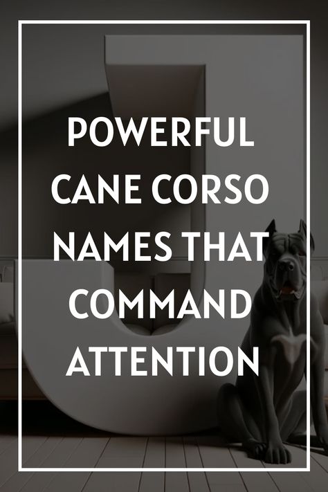 Welcome to our comprehensive guide to the Top 1200 Cane Corso Names, where we’ve curated a vast collection of names to suit the noble and commanding presence of this majestic breed. Whether you’re looking for Black Brindle Cane Corso, Cane Corso Service Dog, Male Dog Names List, Female Cane Corso, Brindle Cane Corso, Black Cane Corso, Dogs Names List, Cane Corso Dog Breed, Cane Corso Puppy