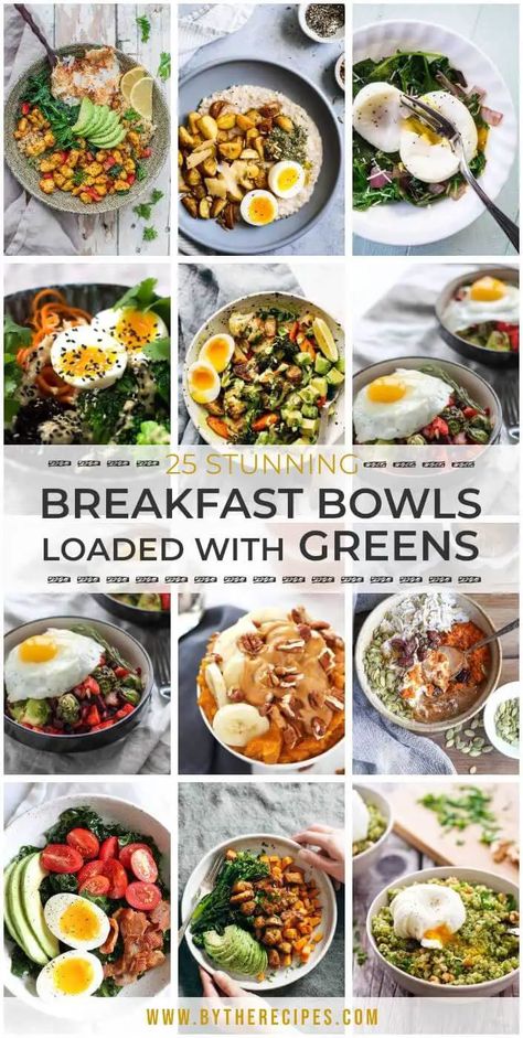 Finding something healthy and flavorful for breakfast? Look no further! This article surely keeps you satisfied. It shares 25 stunning breakfast bowls that are loaded with greens. As vegetables themselves are rich in vitamins and minerals, these bowl Cauliflower Rice Breakfast Bowl, Egg Buddha Bowl, Sweet Potato Quinoa Breakfast Bowl, Quinoa And Eggs Breakfast, Buddha Bowl Breakfast, Veggie Breakfast Bowl, Savory Quinoa Breakfast Bowl, Savory Breakfast Ideas No Eggs, Breakfast Bowls With Potatoes