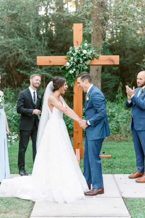 Ceremony Cross, Christ Centered Wedding, Wedding Photo Editing, Editing In Lightroom, Wedding Alters, Wedding Cross, Wedding Altars, Blotting Paper, Future Wedding Plans