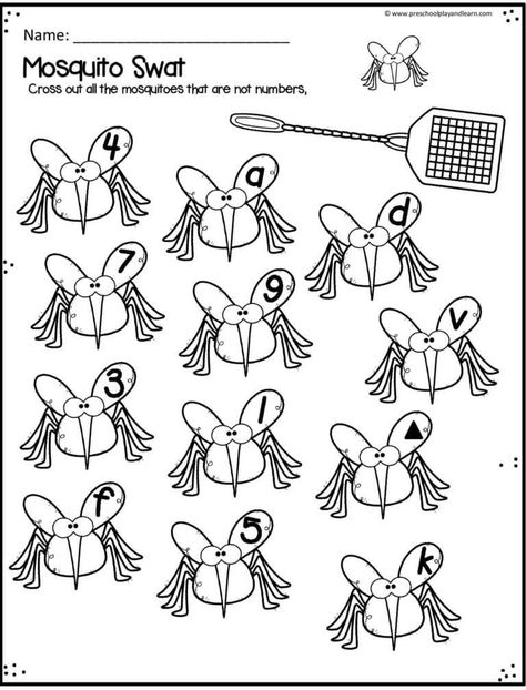 Preschool Popsicle, Math Worksheets For Preschool, Math Activities For Preschool, Summer Math Worksheets, Preschool Scavenger Hunt, Kindergarten Science Activities, Worksheets For Preschoolers, Insects Preschool, Summer Worksheets