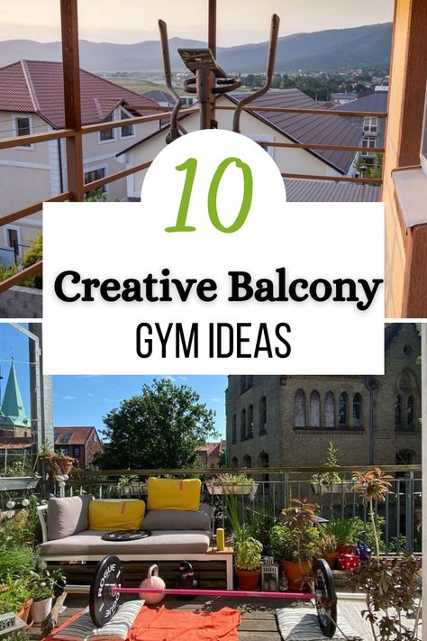 Creating a home gym on your balcony is a great way to save money and make good use of your space. While you might not be able to have the same extensive setup, you should have room to set up some basic cardio or weight equipment. So, let’s look at some creative balcony gym ideas you can set up at home without much effort. Balcony Gym Ideas, Patio Gym Ideas, Patio Gym, Balcony Gym, Enclosed Balcony, Narrow Balcony, Weight Equipment, Bump Out, Way To Save Money