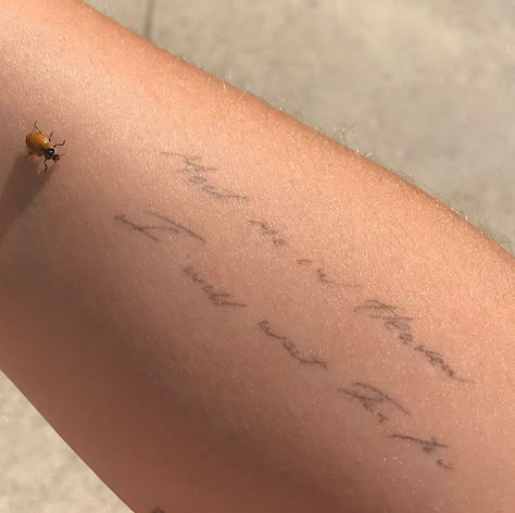 Quote Wrist Tattoo, Word Tattoo Ideas, Cupid Tattoo, Word Tattoo, Single Needle Tattoo, Minimalist Tattoos, Discreet Tattoos, Dainty Tattoos, Subtle Tattoos