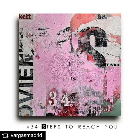 #REPOST @vargasmadrid with @get__repost__app 34 STEPS TO REACH YOU mix media on board. Diciembre 2022 #artemadrid #abstraction… | Instagram Intuitive Painting, Abstract Art Inspiration, Mix Media, Art Journal Pages, Instagram Repost, Abstract Artists, Texture Painting, Texture Art, Art Techniques