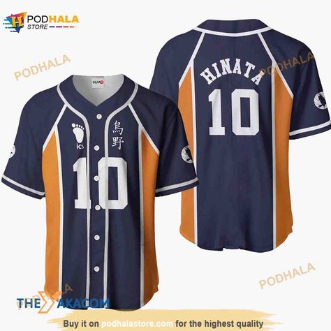 Shoyo Hinata Haikyuu Anime Costume 3D Baseball Jersey Shirt Check more at https://podhalastore.com/product/shoyo-hinata-haikyuu-anime-costume-3d-baseball-jersey-shirt/ Haikyuu Costume, Haikyuu Merch, Anime Haikyuu, Hawaiian Shirt Women, Custom Baseball Jersey, Baseball Jersey Shirt, Label Machine, Anime Costumes, Yamaguchi