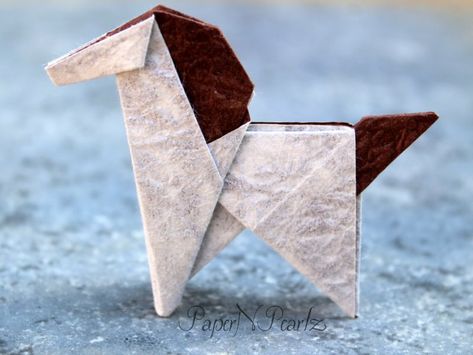 Origami Creatures, Horse Origami, Momigami Paper, Origami Horse, Origami Projects, Origami Bookmark, Kids Origami, Origami And Quilling, Origami Love