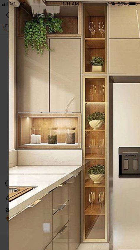 Model Dapur, Space Kitchen, Kitchen Interior Design Decor, Remodeling Kitchen, Kitchen Design Plans, Modern Kitchen Cabinets, House Design Kitchen, Kitchen Design Decor, Luxury Kitchen Design