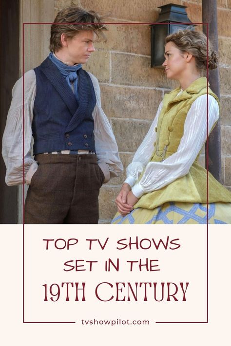 Don your petticoats and top hats as we take you on a historical trip through this list of the best TV shows set in the 19th century! 1883 Tv Series, Voyage To The Bottom Of The Sea Tv Show, Victorian Period Drama, Victorian Movies Period Dramas, Victoria Tv Show, Historical Tv Series, Best Period Dramas, British Tv Mysteries, Amazon Prime Movies