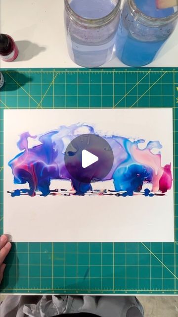 Kendra Brazzel on Instagram: "Some days I just want to play with all my colors… Ecoline liquid watercolors by @royaltalens High Flow Acrylics by @goldenpaints Mineral Paper by @yasutomo_art #watercolourink #abstractpainting #atmosphericwatercolor #artonpaper #watercolourpainting #dailypainting #watercolorlandscape #inspiringwatercolors #inkart #imaginarylandscape #abstractwatercolor #abstractlandscape #contemporarywatercolour #contemporarywatercolor #abstractexpressionism #wetonwetpainting #atmosphericlandscape #aquarelle #watercolorist #watercolourart #contemporarylandscape #watercolor_zone #intuitivewatercolor #watercolor_artist" Wet On Wet Watercolor Paintings, Watercolor Experiments, Ecoline Art, Masking Fluid Watercolor, Masking Liquid Watercolor, Watercolor Wet On Wet Technique, Liquid Watercolor Projects For Kids, Mineral Paper, Watercolor Pouring