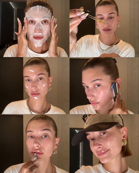 Vogue Beauty Secrets, Haut Routine, Vogue Beauty, Healthy Girl, Healthy Lifestyle Inspiration, Hailey Baldwin, Facial Mask, Hailey Bieber, Just Girl Things