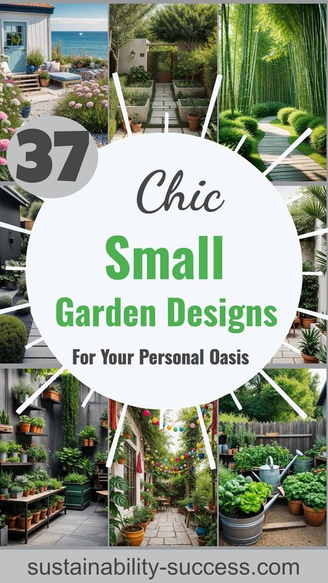 37 Adorable Small Garden Ideas For Your Tiny Oasis Making Small Gardens Look Bigger, Small Triangle Garden Ideas, Maximize Small Garden Space, Small Garden Pergola Ideas Corner, Mini Japanese Garden Small Spaces, Style Keywords, Cozy Patio Ideas, Tiny Gardens, Small Garden Ideas