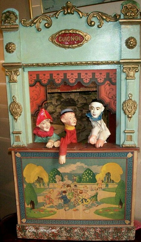 Puppetry Arts, Puppet Stage, Puppet Theaters, Puppet Theatre, Toy Theatre, Vintage Theatre, Marionette Puppet, Punch And Judy, Puppet Toys