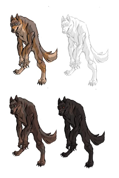 Wolf Body Reference, Werewolf Side View, Werewolf Design, Maned Wolf Reference, Growling Wolf Drawing Reference, Werewolf Transformation Drawing, Ware Wolf Drawing, Werewolf Drawing, Art Is Dead