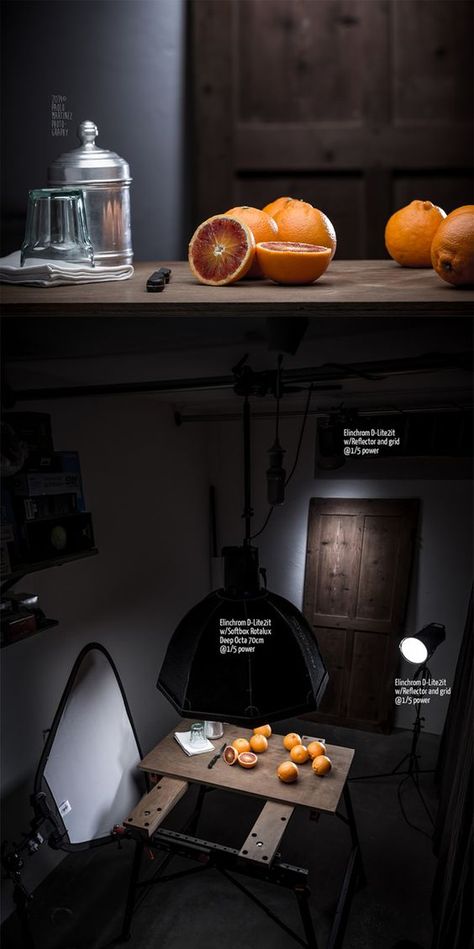 Photography Lighting Techniques, Studio Lighting Setups, Food Photography Lighting, Photography Studio Setup, Photography Lighting Setup, Light Setup, Food Photography Tutorial, Fotografi Digital, Studio Photography Lighting