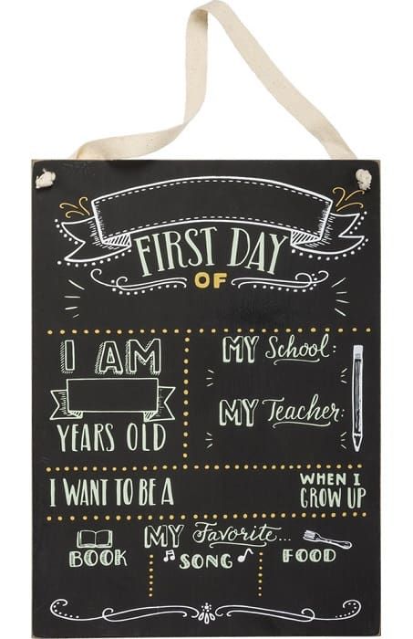 Back to School Supplies | First Day of School Board Chalkboard School Signs, Chalk Sign, School Chalkboard, Kids Scrapbook, School Memories, Kids Signs, Primitives By Kathy, Chalkboard Sign, 1st Day Of School