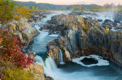 15 most beautiful places to visit in Virginia | | Boutique Travel Blog Great Falls, Maryland, Virginia