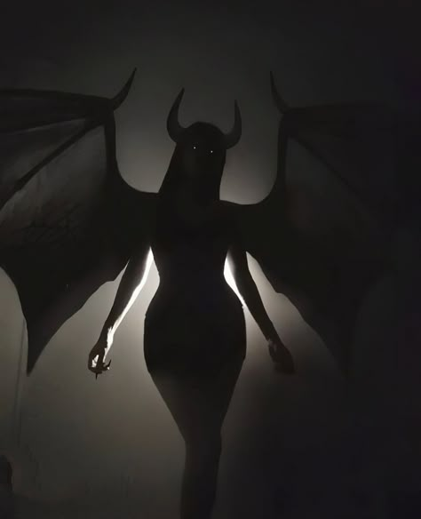 darkness, art, nude, silhouette, shadow, girl, portrait, one, mammal, woman, surreal, backlit, model, erotic, naked, two, adult, light, breast Succubus Quotes, Demon Core, 천사와 악마, Demon Aesthetic, Demon Wings, Female Demons, Alt Aesthetic, رعب نفسي, Goth Art