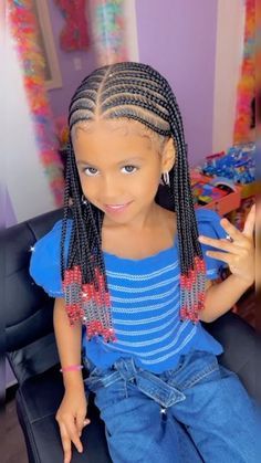 Kids Conrows Ideas, Cornrows For Girls Black, Straight Up Hairstyles For Kids, Cornrows For Little Black Girls Short Hair, Cornrow Hairstyles For Black Girls Kids, Cornrow Kids Hairstyles, Hair For Kids Braids, Black Girls Hairstyles For Kids Braids Cornrows Natural Hair Styles, Fulani Braids Kids Hairstyles