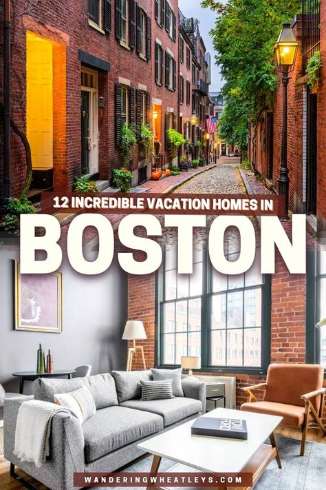 Looking for places to stay in Boston, Massachusetts? Here are 12 great Airbnbs in Boston+ top things to do in Boston! Book your stay in one of these Boston vacation rentals today! I where to stay… Best Places To Stay In Boston, Where To Stay In Boston, Things To Do In Massachusetts, Massachusetts Vacation, Boston North End, Beautiful Places In Usa, Boston Trip, Boston Vacation, Massachusetts Boston