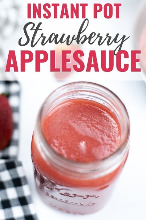 Strawberry Applesauce, Apples For Applesauce, Strawberry Rhubarb Sauce, Vegan Crockpot, Healthy Homemade Snacks, Delicious Slow Cooker Recipes, Apple Sauce Recipes, Easy Meals For Kids, Fun Easy Recipes