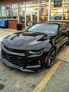 Murdered out 2017 Ch Murdered out 2017 Chevrolet Camaro ZL1 | instagram inspo | instagram asthetic | creative instagram | #instagram Camaro 2018, Gray Things, Camaro Car, Chevrolet Camaro Zl1, Chevy Muscle Cars, Camaro Zl1, Sweet Cars, Us Cars, Camaro Ss