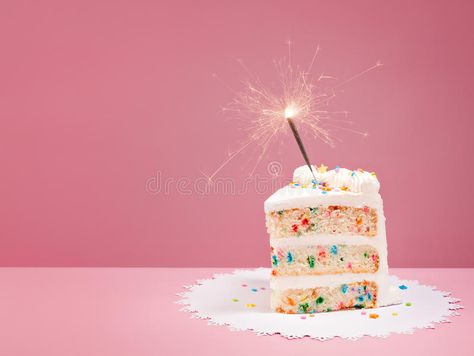 Birthday Cake Slice, Birthday Cake Sparklers, Happy Birthday Wishes For Her, Slice Of Birthday Cake, Birthday Wishes Sms, Cake Sparklers, Cake Photoshoot, Inside Cake, Abstract Graphic Art