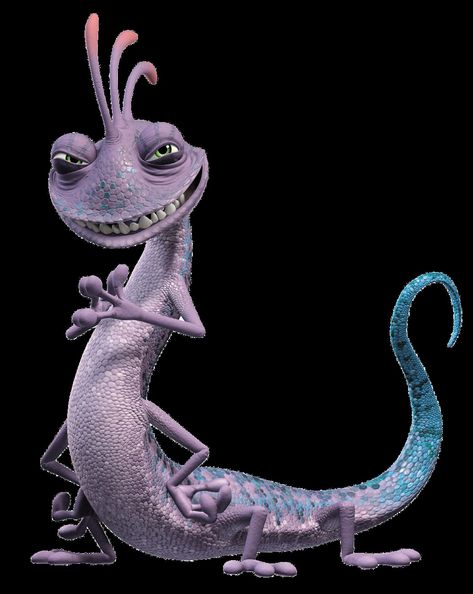 Baby Shakespeare Randall Boggs Lizard Cartoon, Randall Boggs, Monster Inc, Monsters Inc, Cartoon Characters, Anime, Monsters Inc.