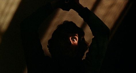 Billy Black Christmas, Horror Movie Cinematography, Billy Lenz Pfp, Black Christmas Billy Lenz, Horror Lighting, Black Christmas Movie, Black Christmas 1974, Billy Lenz, Christmas Horror