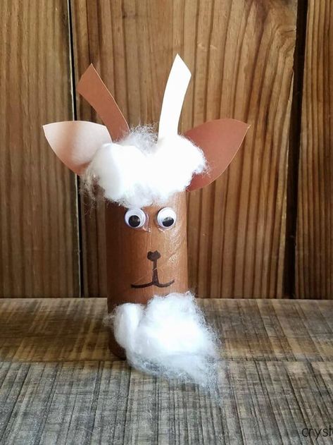 Farm Crafts For Kids, Farm Animal Crafts For Kids, G Is For Goat, Goat Craft, Crafting Activities, Storytime Ideas, Farm Animal Crafts, Roll Craft, Farm Preschool