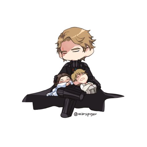 Anakin Luke Leia Luke And Anakin Skywalker, Anakin X Luke, Luke X Leia, Anakin And Leia, Anakin And Luke Fanart, Luke And Anakin, Anakin Fanart, Anakin Skywalker Fanart Cute, Luke And Leia Fanart