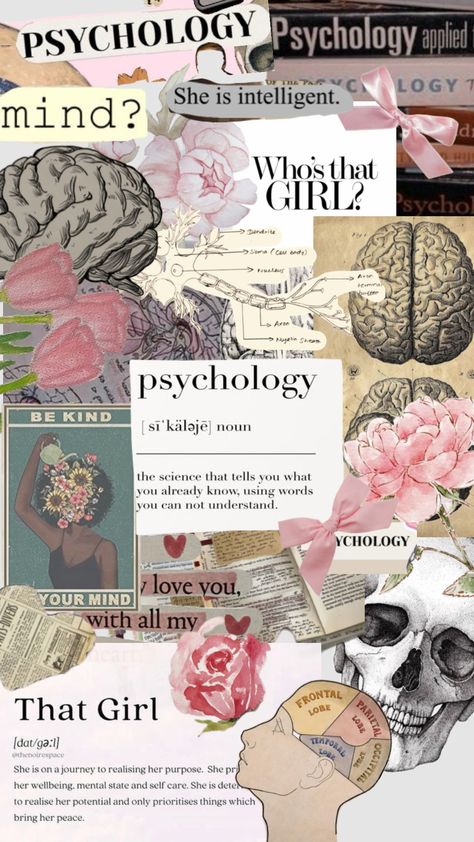 Psych Aesthetic, Psychology Girl, Clinical Psychology Student, Psychologist Aesthetic, Future Psychologist, Psychology Aesthetic, Psychology Wallpaper, Dream Psychology, Psych Major