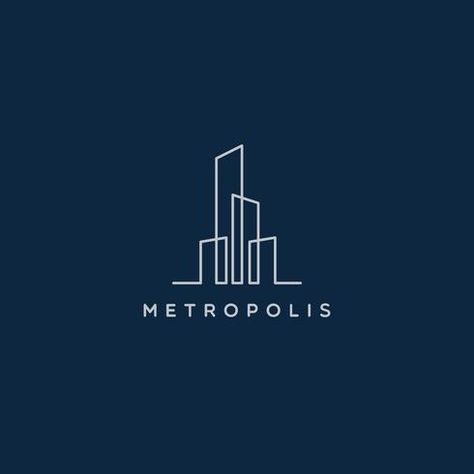 City Logo Design Ideas, Skyline Logo Design, Cityscape Logo, City Logos Design, Skyline Logo, Virtual City, Music Logos, Stars Logo, Place Branding