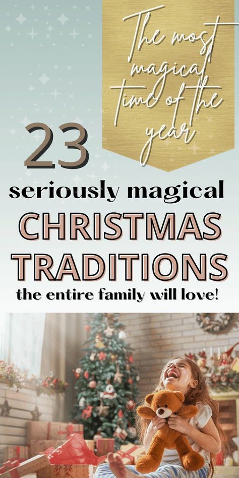 These are the most magical Christmas traditions for Families in 2020! Plan some of these fun Christmas traditions the entire family will love, and make lasting memories with your kids. Traditions for little kids, traditions for families, there is something for everyone on this festive list of the best Christmas traditions. #christmas #traditions #christmasactivities #festive #merrychristmas #familychristmas #familytraditions Christmas Traditions For Families, Fun Christmas Traditions, Christmas Traditions Kids, Christmas Holiday Traditions, Christmas Traditions Around The World, Decorating A Christmas Tree, Traditions To Start, Festive Activities, Traditions Around The World