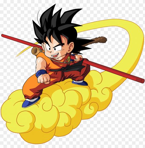 Goku On Nimbus Tattoo, Riding Dragon, Goku Tattoo, Willow Tree Tattoos, Dragon Ball Z Goku, Dragon Ball Z Shirt, Kid Goku, Dragon Ball Tattoo, Cholo Art