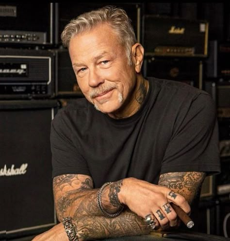 James Metallica, James 3, Kirk Hammett, Extreme Metal, James Hetfield, March 2023, Heavy Metal Bands, Concert Outfit, Sleeve Tattoos