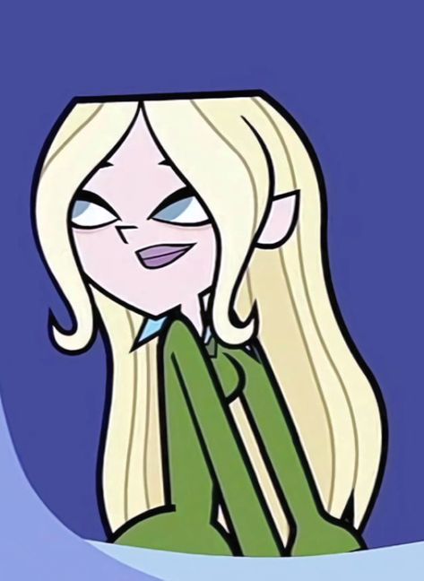 Dawn Total Drama Icon, Dawn Total Drama, Pfp Total Drama, Revenge Of The Island, Blonde Hair Cartoon, Drama Icon, Akatsuki Cosplay, Rave Style, Drama Tv Series