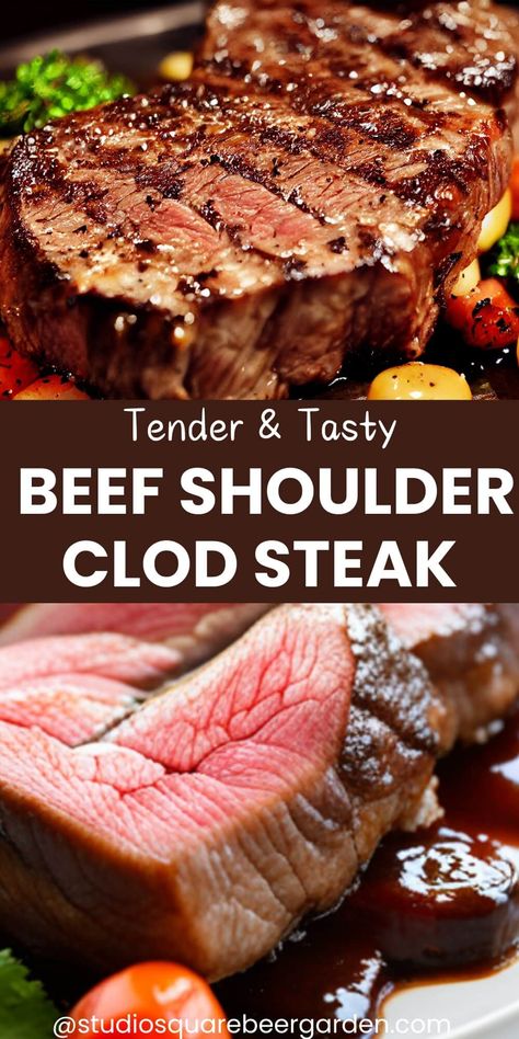 Learn the secrets of how to cook beef shoulder clod steak to succulent perfection. Explore our comprehensive guide with tips, techniques, and all you need for a mouth-watering meal Beef Clod Recipes, Shoulder Steak Recipes Beef, Beef Shoulder Steak Recipes, Beef Shoulder Steak, Shoulder Steak Recipes, Beef Shoulder, Beef Back Ribs, Cooking Beef, Steak In Oven